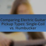 Comparing Electric Guitar Pickup Types: Single-Coil vs. Humbucker