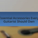 Essential Accessories Every Guitarist Should Own