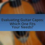 Evaluating Guitar Capos: Which One Fits Your Needs?