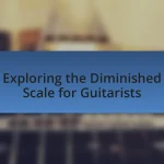 Exploring the Diminished Scale for Guitarists