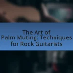 The Art of Palm Muting: Techniques for Rock Guitarists