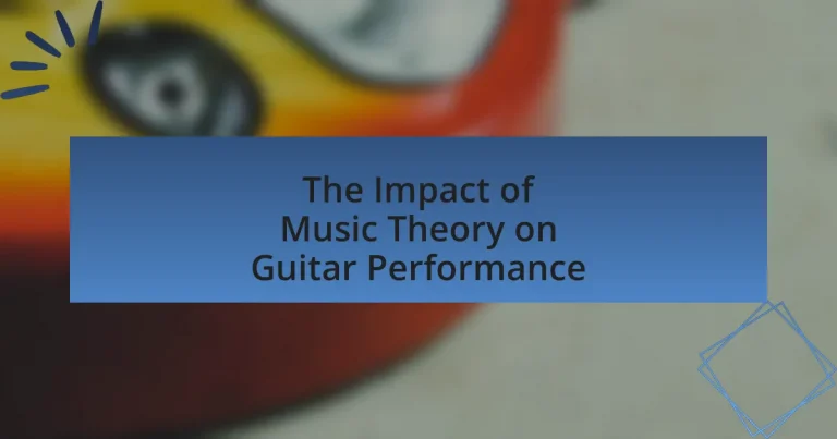 The Impact of Music Theory on Guitar Performance