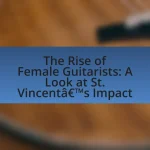 The Rise of Female Guitarists: A Look at St. Vincent’s Impact