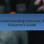 Understanding Intervals: A Guitarist’s Guide