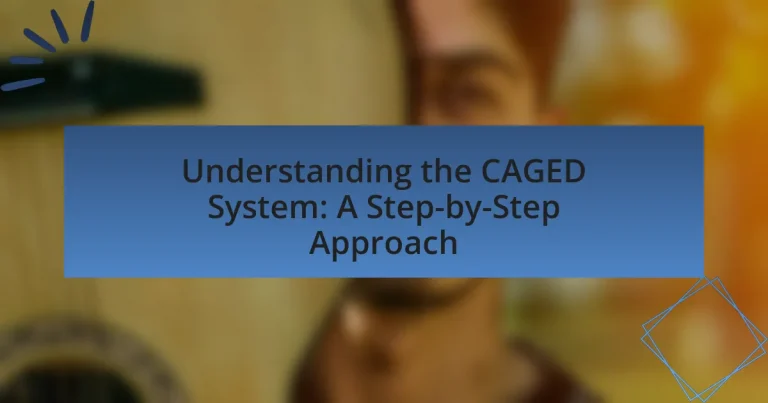 Understanding the CAGED System: A Step-by-Step Approach